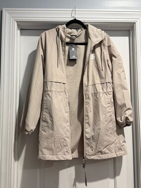 New Balance Light Beige Fleece Hoodie